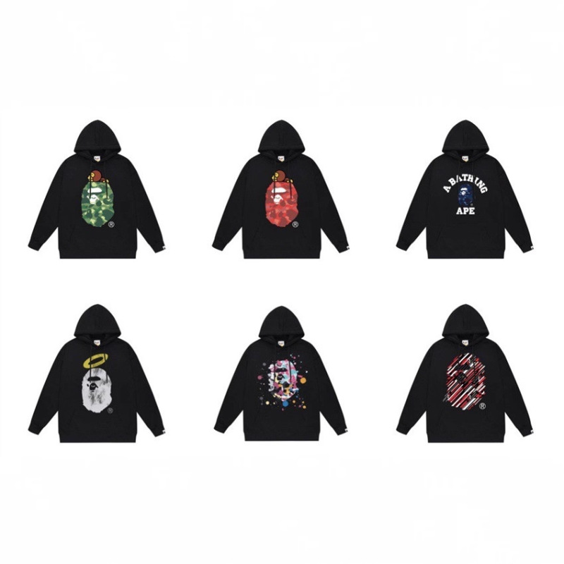 2024 Autumn and Winter New Trendy Brand Pullover Large Size Loose Hoodie for Men and Women Couple Wear Youth Trendy Brand Thin Sweatshirt