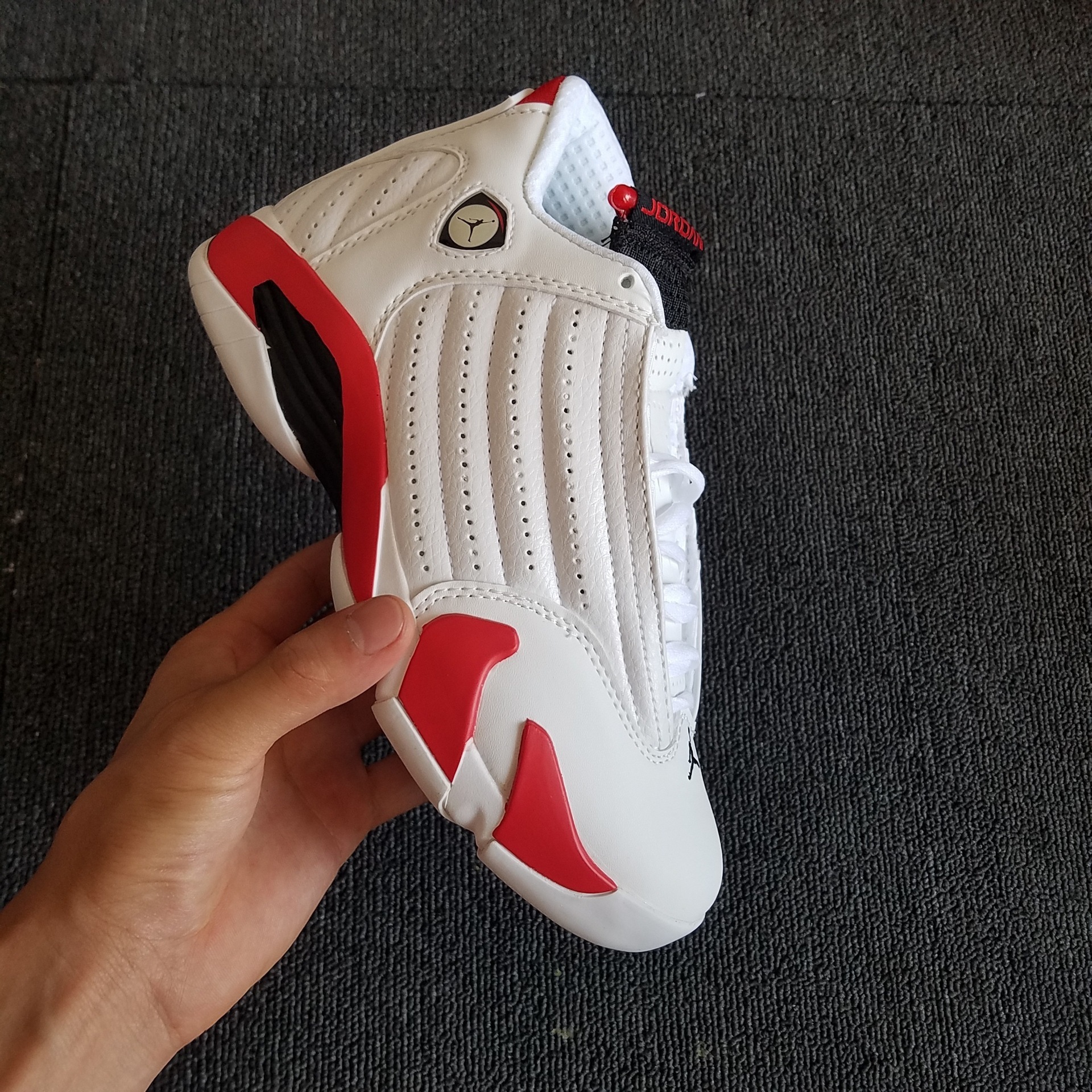 Zapatos de baloncesto puros original aj14 Joe14 rojo Ferrari retro versátil zapatos deportivos para hombres y mujeres