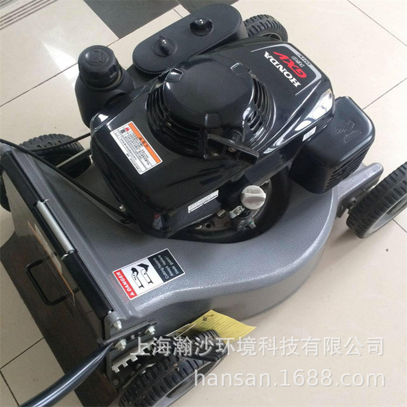 AMK460L手推式草坪机 奥玛克汽油剪草机18寸园林割草机