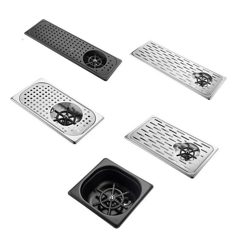 Embedded taza lavadora de acero inoxidable de alta presión de la barra de vidrio fregadero de lavado automático barra de lavado taza artefacto