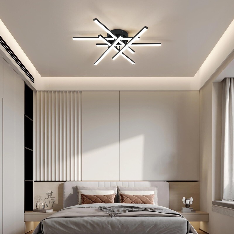 Cross-border minimalist living room ceiling light, bedroom light, long-line room light, modern simple light luxury entrance LED lighting fixture Cross-border minimalist living room ceiling light, bedroom light, long-line room light, modern simple light luxury entrance LED lighting fixture
