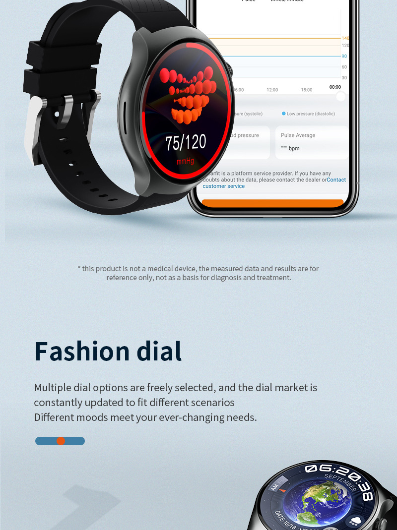 JS Watch4 Smart Watch, chiamata Bluetooth tramite codice auto Alipay_voghion.com