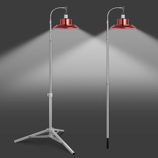 Led Rechargeable Light for Stalls, Night Market Hanging Lamp Stand Clip, Desktop Lighting, Outdoor Street Stall Snack Light Pole Support