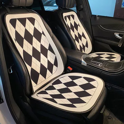 High-End Feel Seat Cover, Seat cushion, seat cover - diamond-cushion-front-four-piece-set