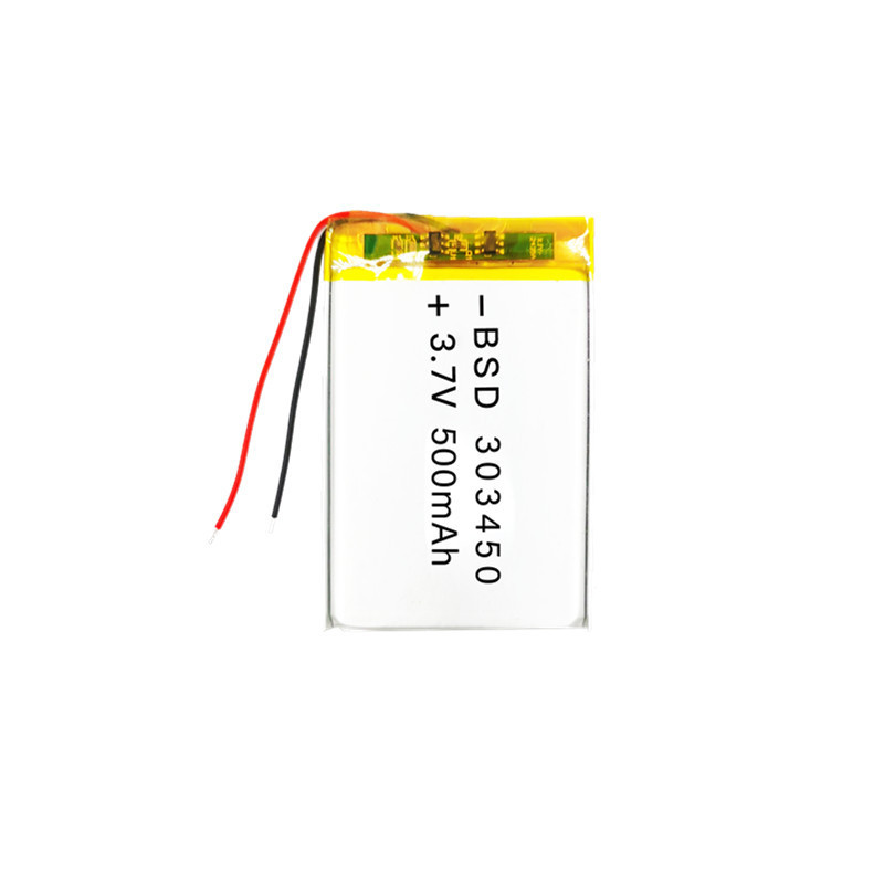 303450ポリマーリチウム電池500mah骨伝導音響ナビゲーション子供ゲーム機電池3.7V|undefined