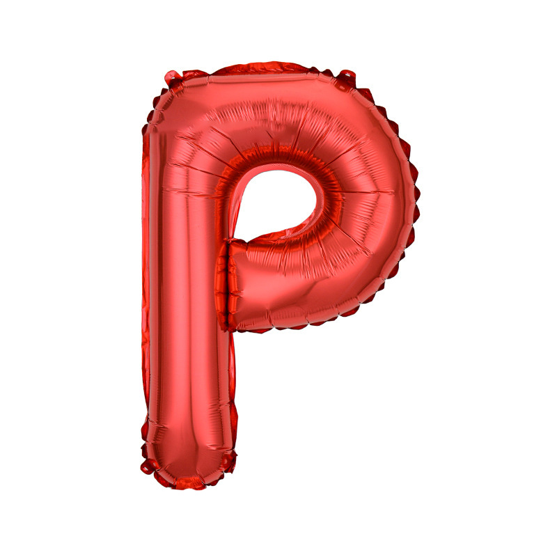 16 pulgadas letras inglesas globo rosa oro oro plata película de aluminio fiesta de cumpleaños fábrica al por mayor letra fiesta