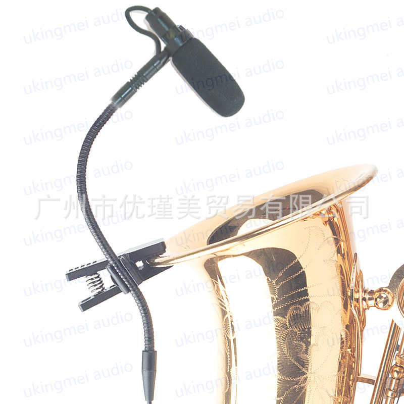 乐器专用麦克风钢琴吉他萨克斯小提琴录演奏音直播话筒管弦乐拾音