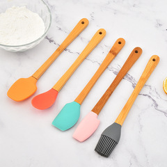 Colorful Baking Mini 5-Piece Set DIY Cake Frosting spatula and scraper Factory Wholesale Baking Tools