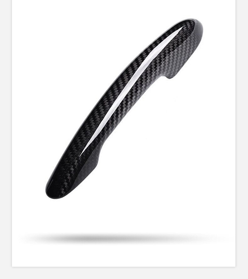 Suitable for Bmw Minif56F54F55F60 Real Carbon Fiber Exterior Handle Cover Carbon Fiber Door Handle Shell Modification