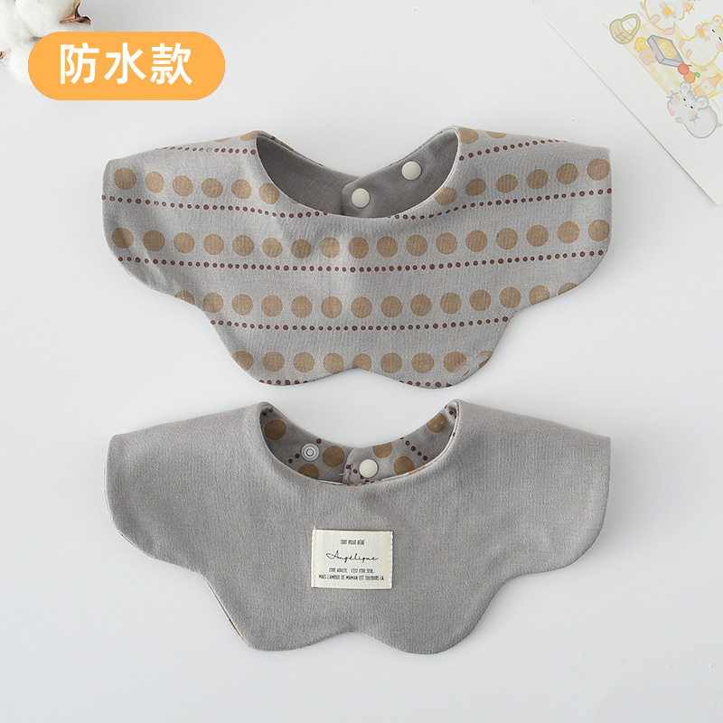 【방수 면 양면】 회색 풀 라운드 + 회색