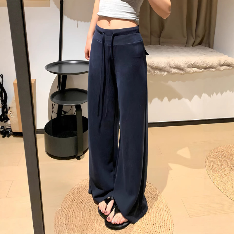 Lulu's Women's Sports Pants, Casual Pants for Women, Summer 2026 New High-Waisted, Slim-Fit Sweatpants, Thin Summer Style Lulu's Women's Sports Pants, Casual Pants for Women, Summer 2026 New High-Waisted, Slim-Fit Sweatpants, Thin Summer Style