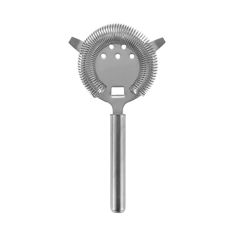 Fabricante en stock 304 Filtro de hielo de acero inoxidable Rosa oro cubo de hielo filtro cóctel separador de hielo barra herramienta