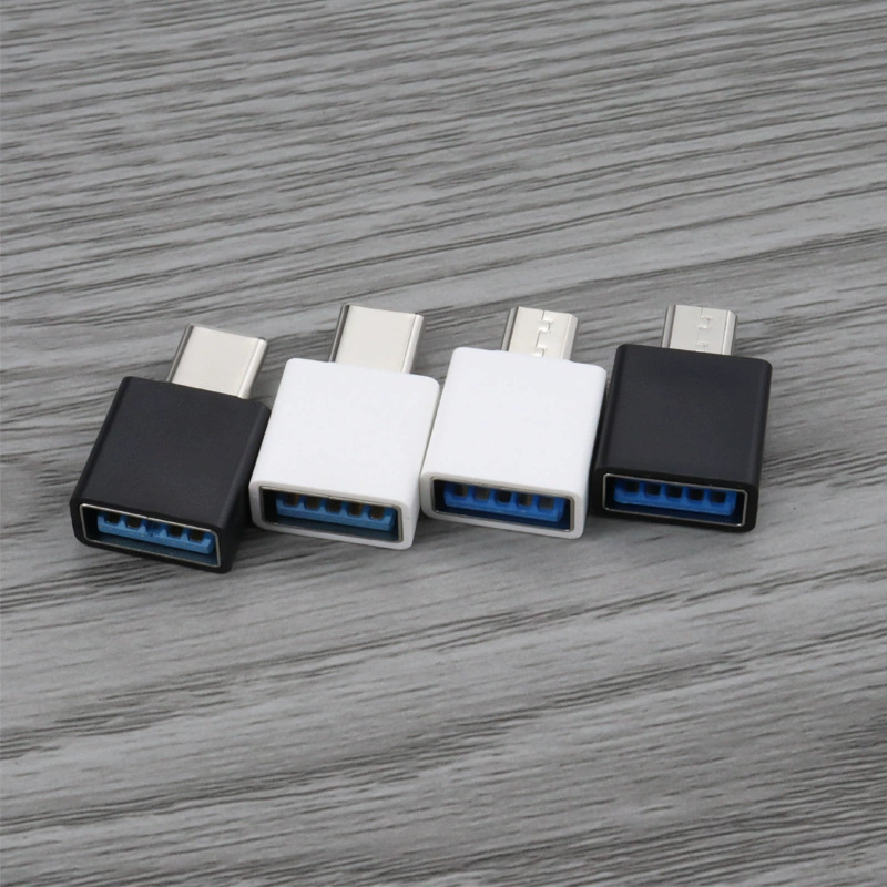 Мобильный USB-накопитель OTG вращатель USB-C конвертер Android Micro конвертер V8 считыватель карт квадрат head