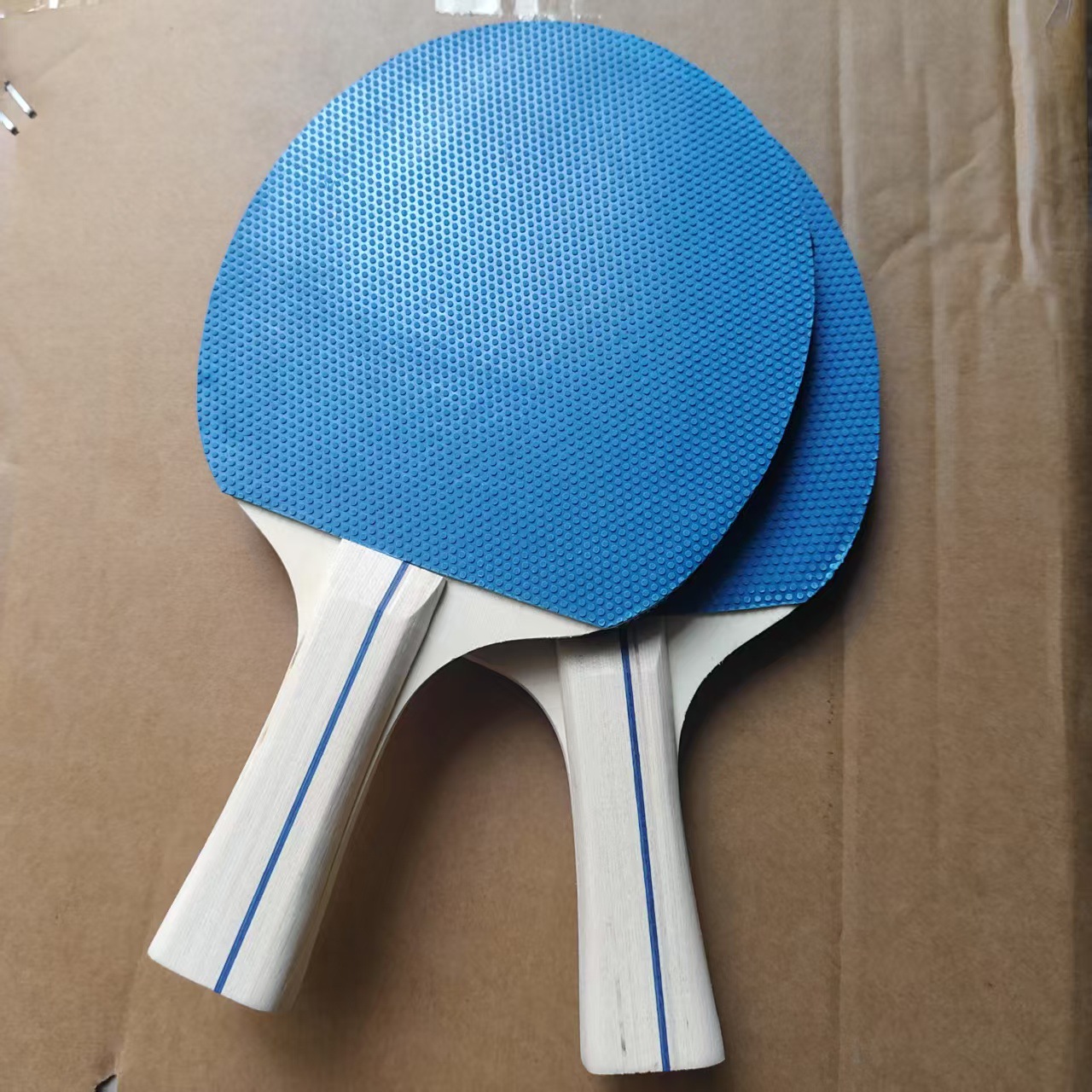 [대외 무역 핫 모델] 두꺼운 목재 색상 순수 원목 베이스 플레이트 [직접 촬영 2개 + 삼성 탁구공 3개]