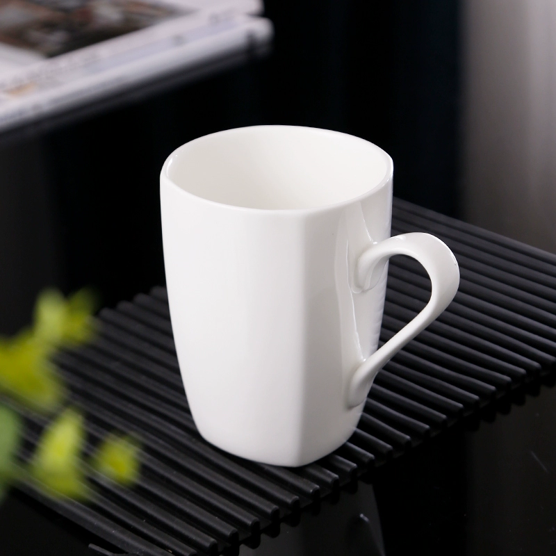 Simple ceramic mug water cup for home drinking couple cute bone china coffee fat cup creative cup