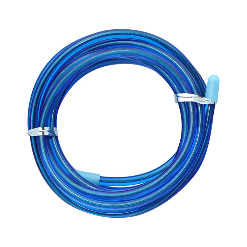 6501 cable de acero recubierto de plástico estándar de 4mm con cubierta protectora anticorte cuerda de saltar cuerda de repuesto cuerda de examen resistente al desgaste