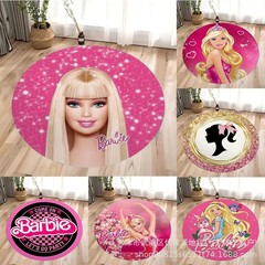 バービーラウンドカーペット外国貿易アマゾンクリスタルベルベットカーペットリビングルーム TEMU 同じスタイルハンギングバスケットカーペット寝室卸売