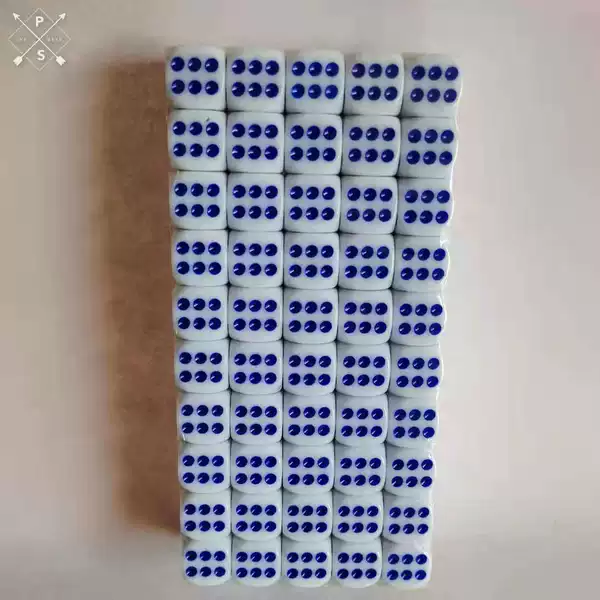 New Material Acrylic Red and Blue Dots 10Mm11Mm12Mm13Mm14Mm15Mm16Mm18Mm20Mm25Mm
