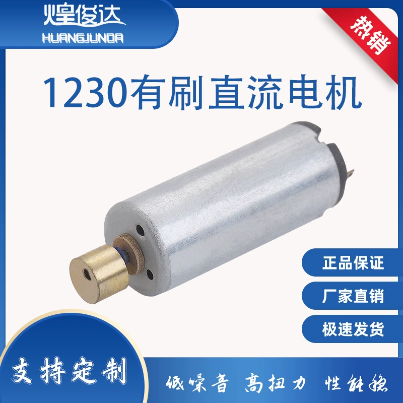 1230 щеточный двигатель Вибрация миниатюрный двигатель постоянного тока электрическая зубная щетка Автоматическая точилка для карандашей мотор косметического инструмента