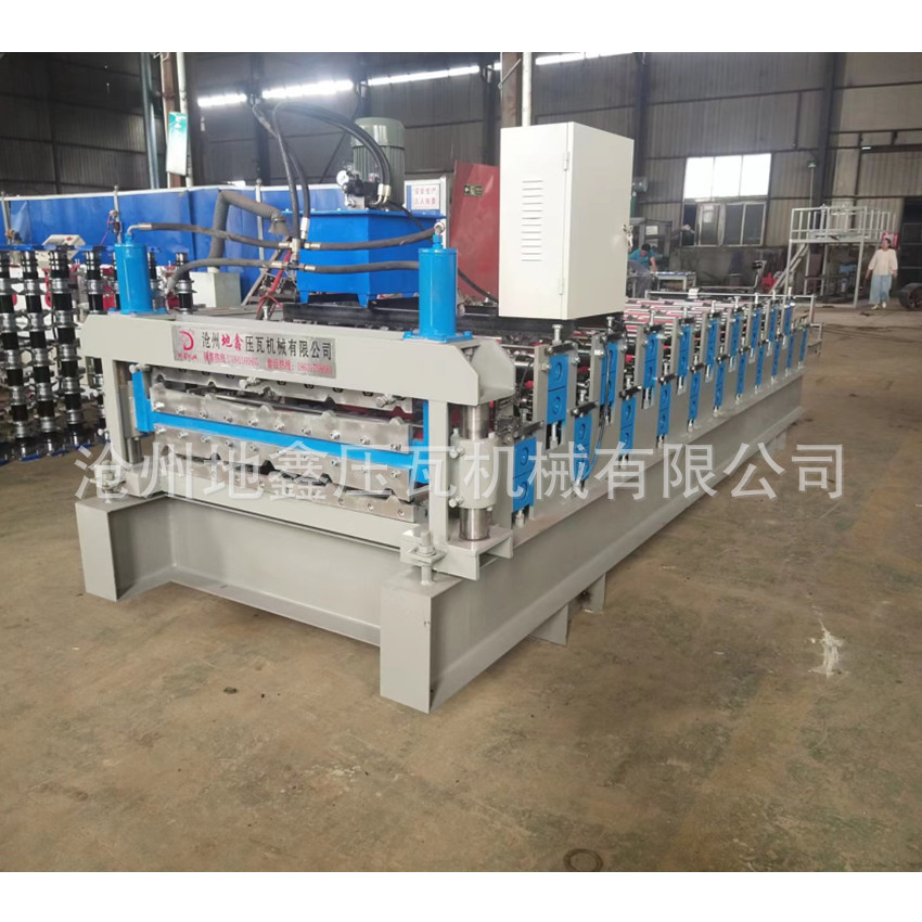 彩钢840-900双层压瓦机 彩钢双层压瓦机 彩钢板房制作