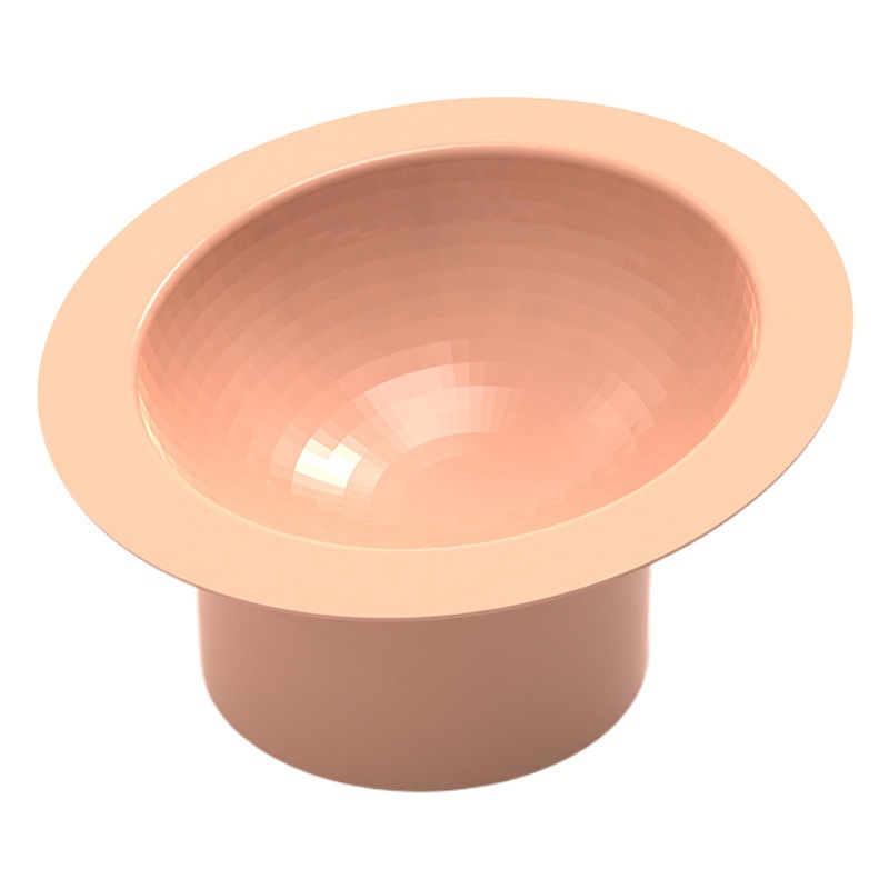 Tazón de gato de gran diámetro protección del cuello boca oblicua Gato Cuenca superficie de corte de diamante Copa tazón de comida para gatos tazón de agua para mascotas tazón de perro