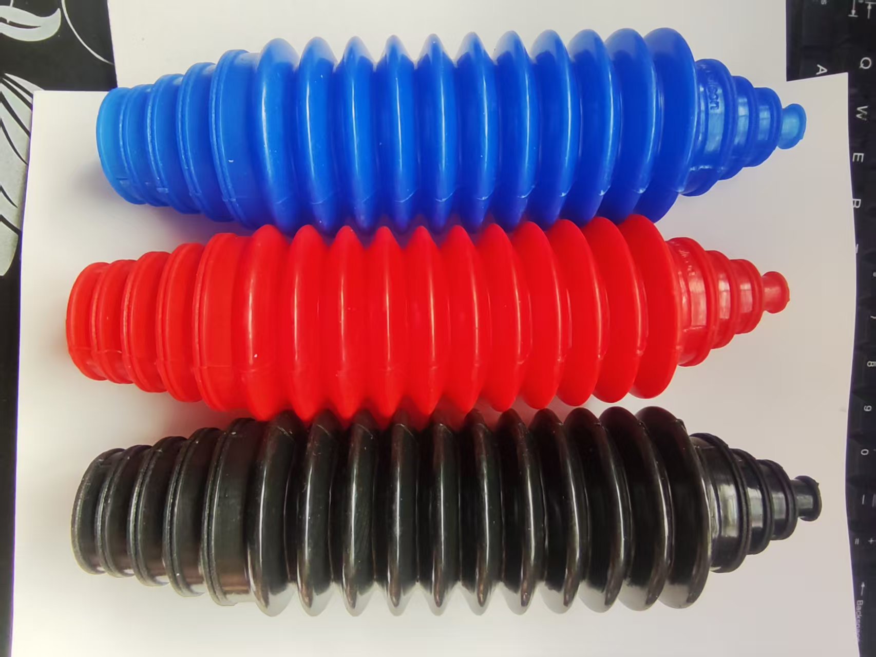 Car Steering Gear Dust Cover Accessories Silicone Steering Gear Cover Transverse Rod Repair Kit Suspension Universal Fit