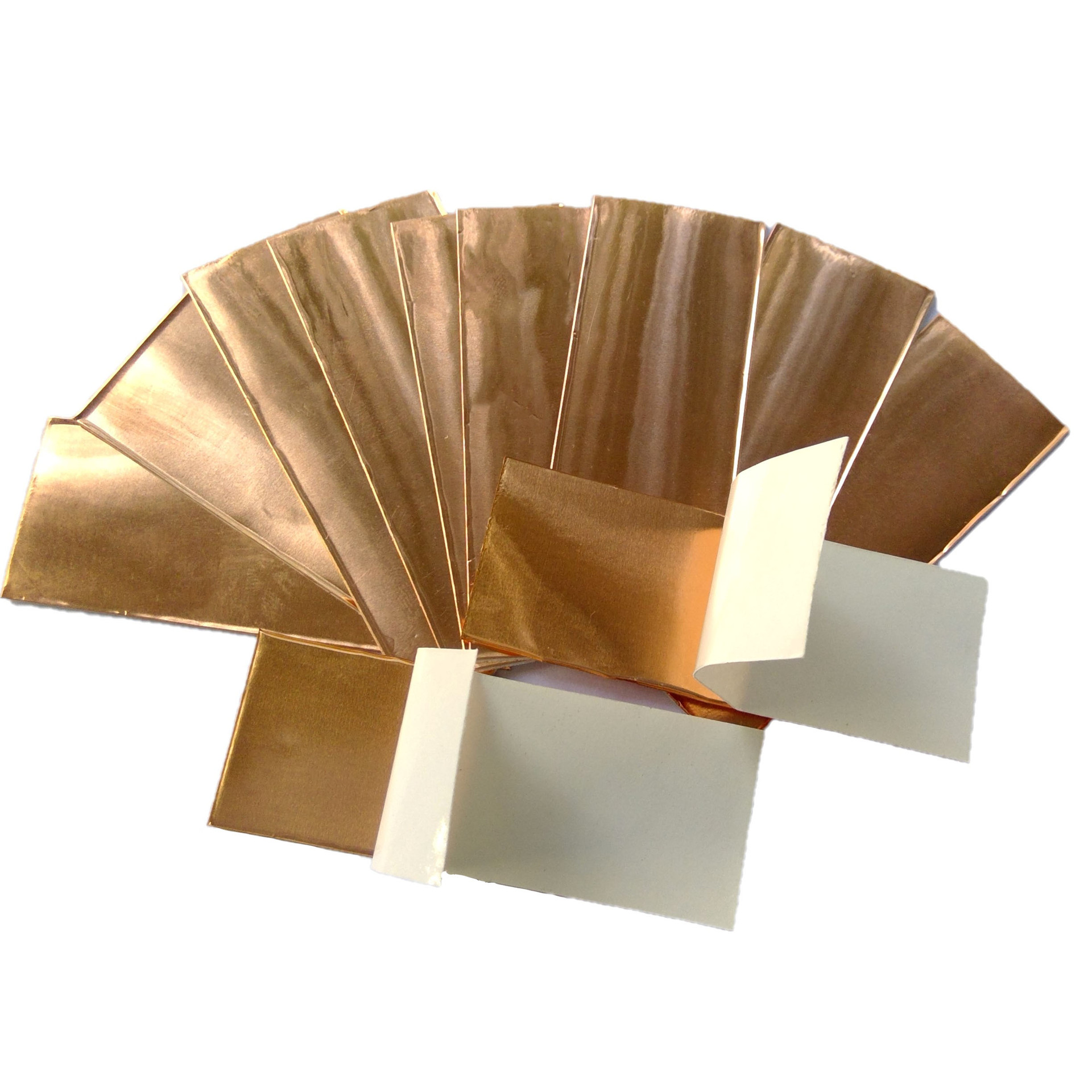 供应导电自粘铜箔垫片 电池屏蔽垫片 铜箔模切导电垫片导电铜箔纸