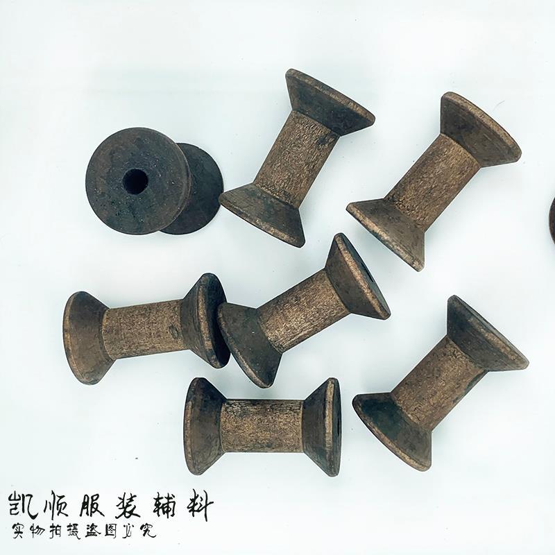 Wholesale Log Vintage Wooden Spool Handmade DIY Spool Winding Spool Wooden Spool Wood Spool