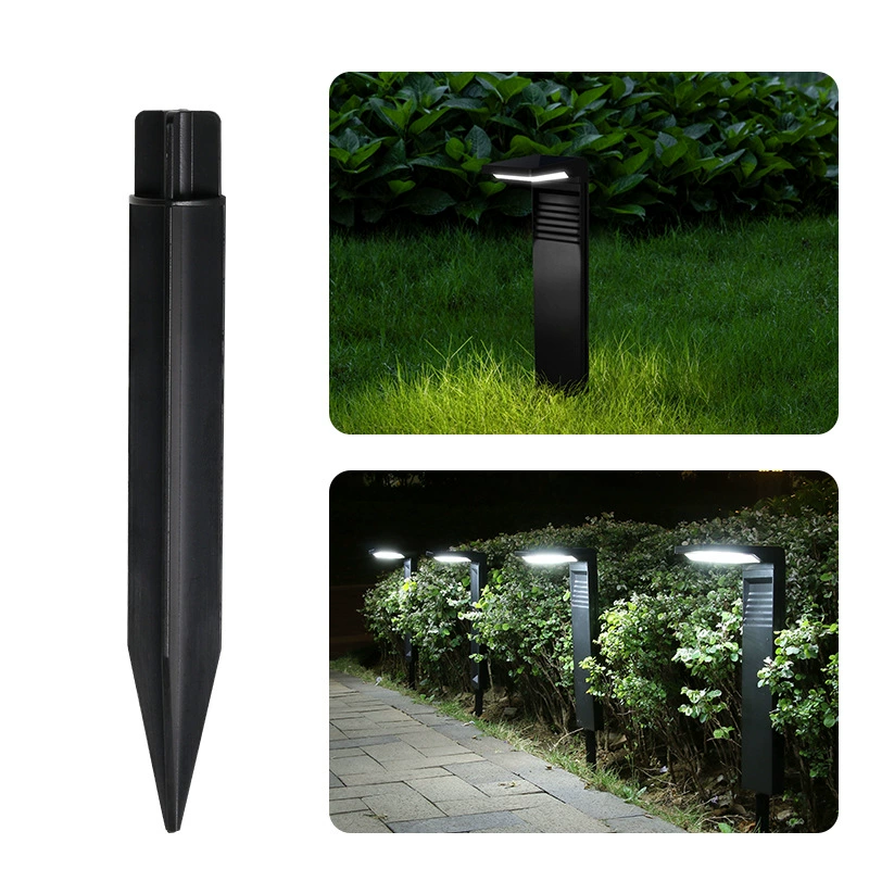 Трансграничная солнечная газонная лампа дворовая лампа вставка грязевого столба наружная лампа наружного освещения заглушка лампа фитинги