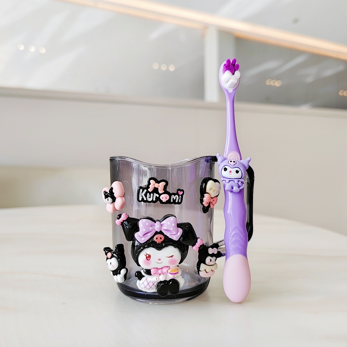 Set of curved cups [Kuku]