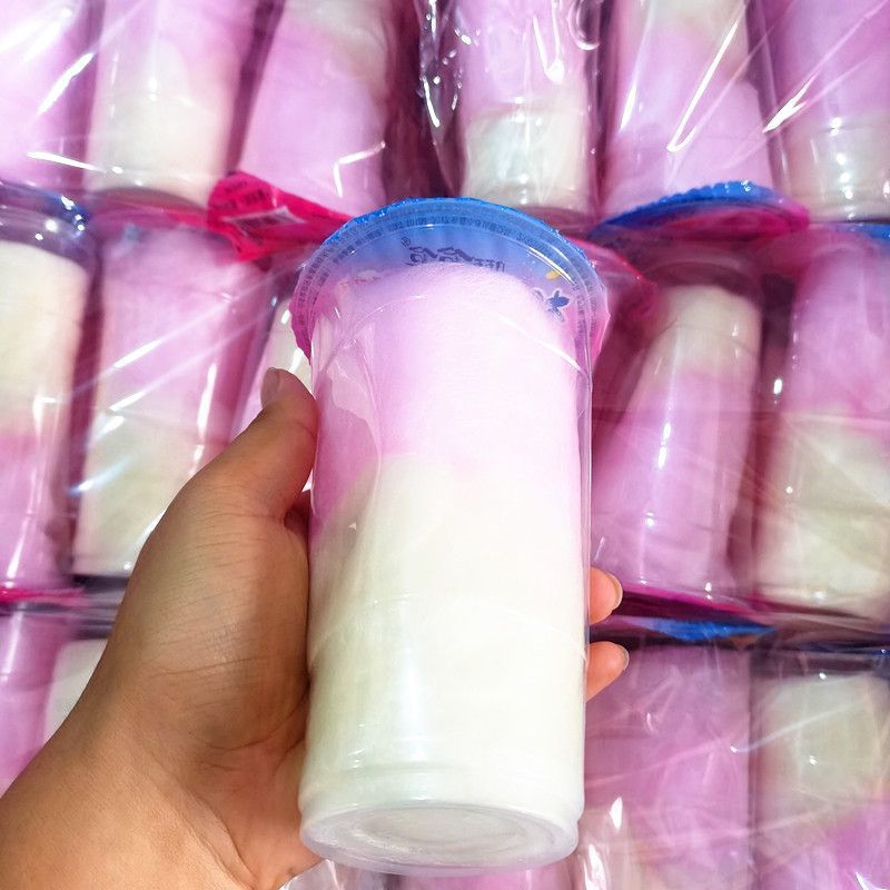 老式棉花糖拉丝杯装零食8090怀旧糖果网红儿童零食商店批发幼儿园|undefined