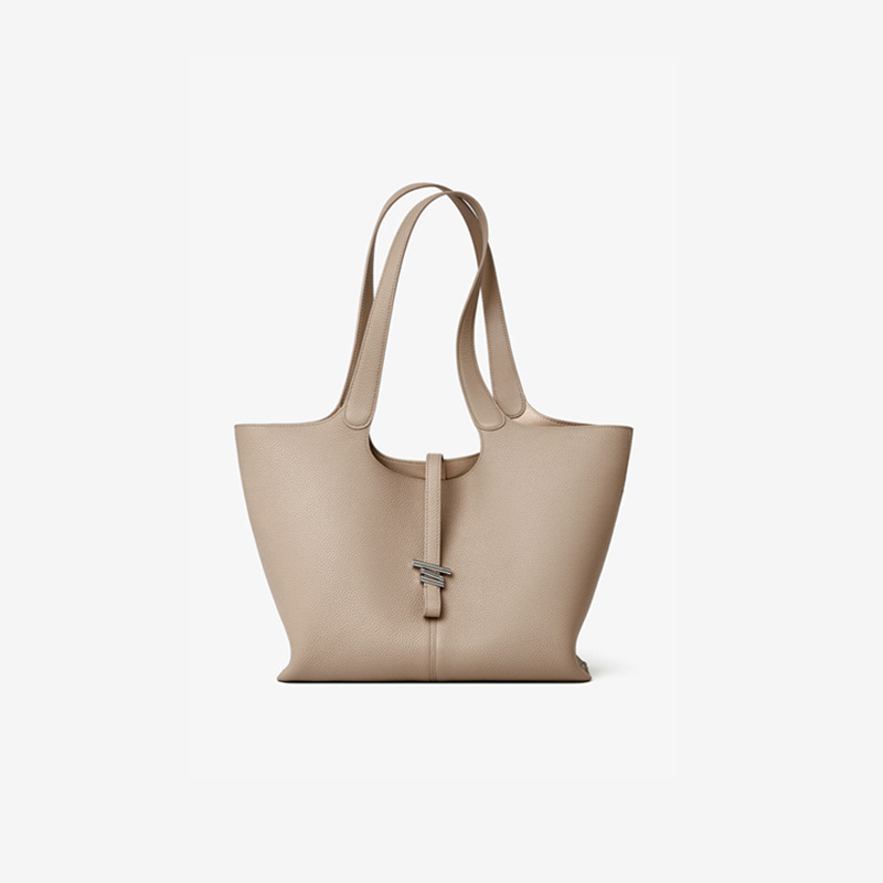 2026 Spring/Summer New Wind Bell Tote Bag For Women, Large Capacity Commuter Shoulder Bag, Market Bag, Fashionable Underarm Bucket Bag