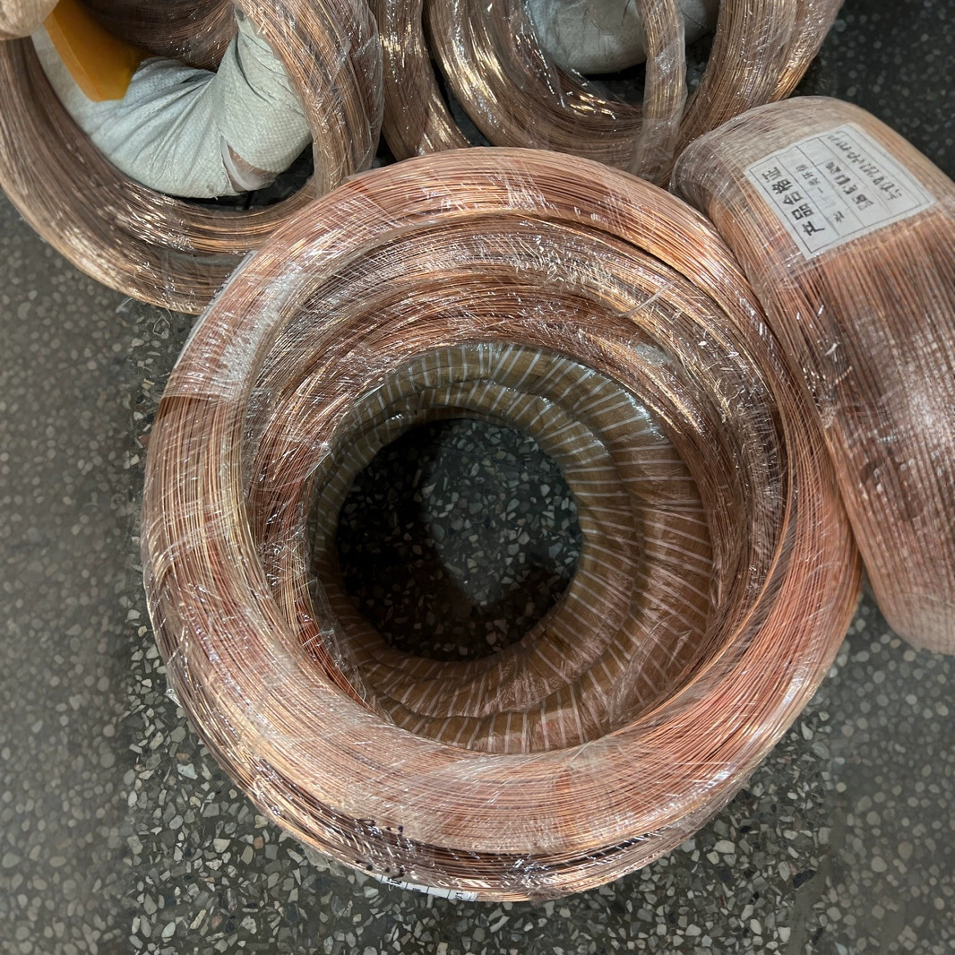 Bronce de fósforo alambre de aleación de latón C5191 cobre de fósforo resorte estándar alambre de cobre alambre estañado al por mayor protección del medio ambiente QSn