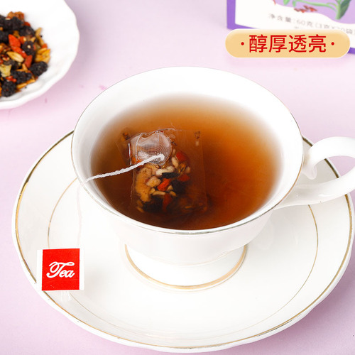 Zaozao Ren He Hua Cha Sanjiao Bao Anshu Cha Adjusting Sleep Zaozao Ren He Hua Sang Shen Health Tea Bag
