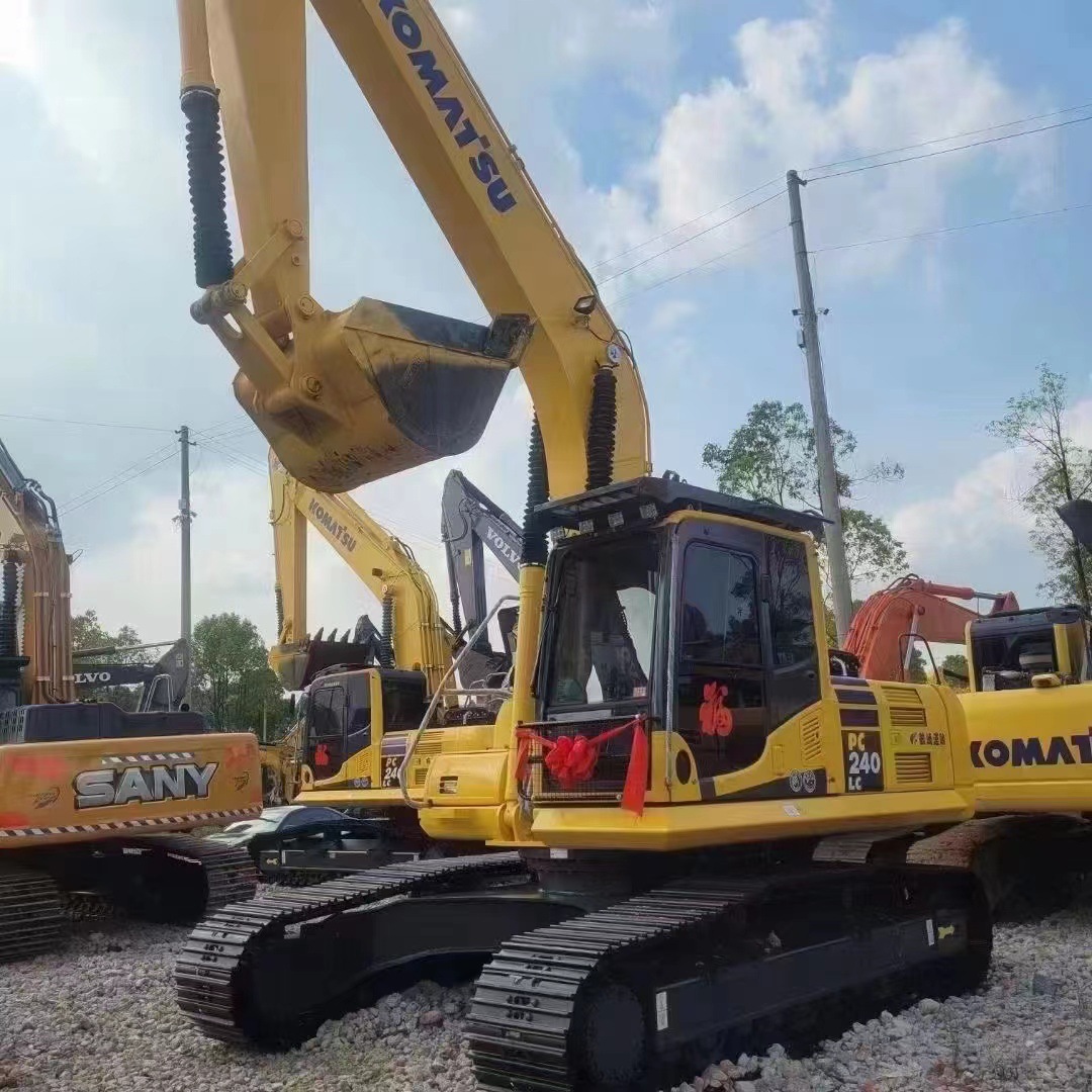 Lianyungang usado Carter 320 Komatsu 200 SanY1 215 300 excavadora fotos y videos