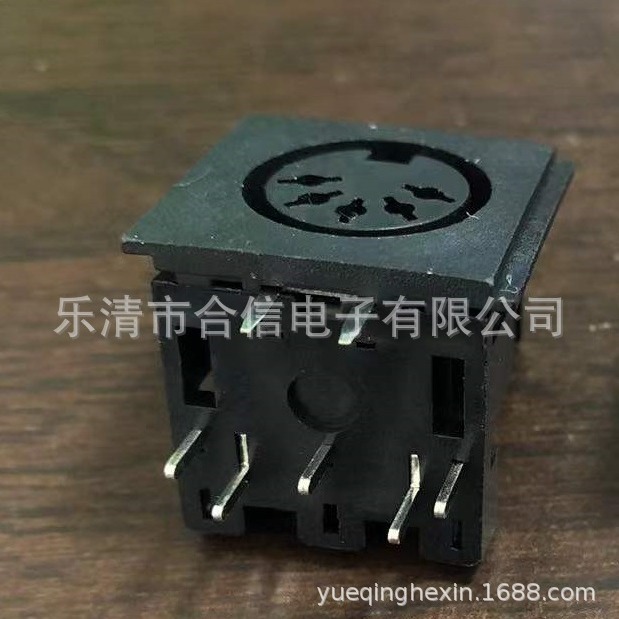 大DIN5PIN DS端子插座大键盘母头大PINDIN母座5芯5-03B