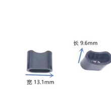 一次性倒刺扣防滑U型扣子手腕带调节扣识别带扣塑料倒刺扣