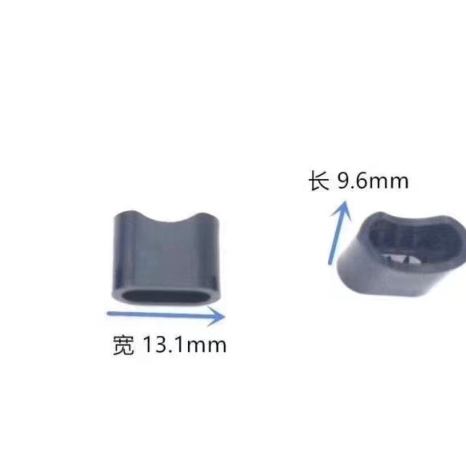 一次性倒刺扣防滑U型扣子手腕带调节扣识别带扣塑料倒刺扣