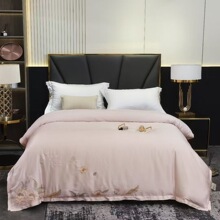 蚕丝被国标柞蚕丝填充60厘米超大检查口真实贡缎提花蚕丝被