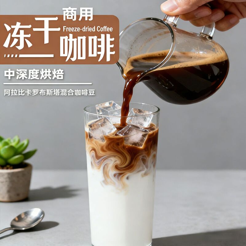 Freeze-Dried Coffee, High-End Instant American Espresso, Freeze-Dried Granules, Customized Coffee, Commercial Wholesale Freeze-Dried Coffee, High-End Instant American Espresso, Freeze-Dried Granules, Customized Coffee, Commercial Wholesale