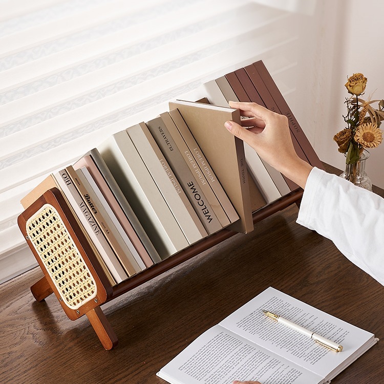 Simple Bookshelf Kidsren's Bedside Small Desktop Creative Office Storage Rack Student Bedside Bay Window Storage R*