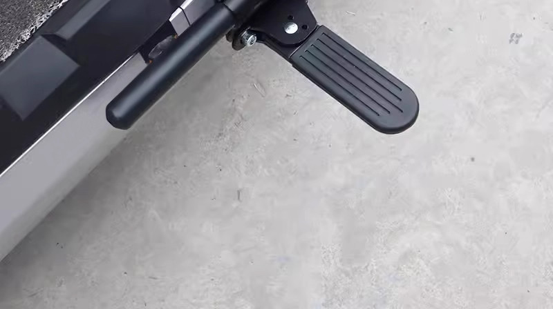 Widened Anti-Slip Motorcycle Modification Accessories Folding Foot Pedal for Electric Scooters, No Drilling Required