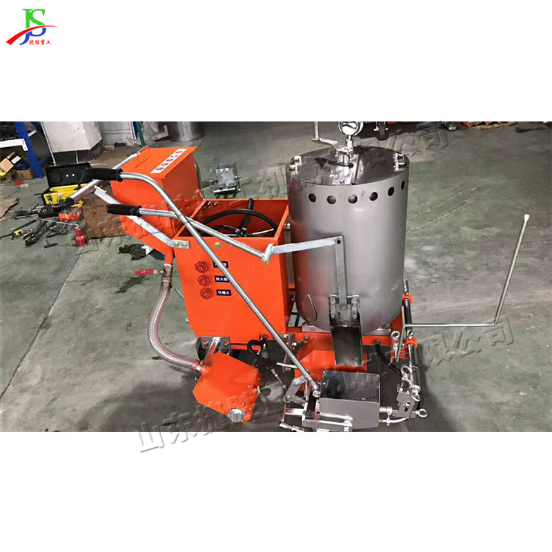 Empuje a mano la máquina de marcado de fusión en caliente pequeña máquina de marcado de carretera paso de cebra equipo de marcado de acera