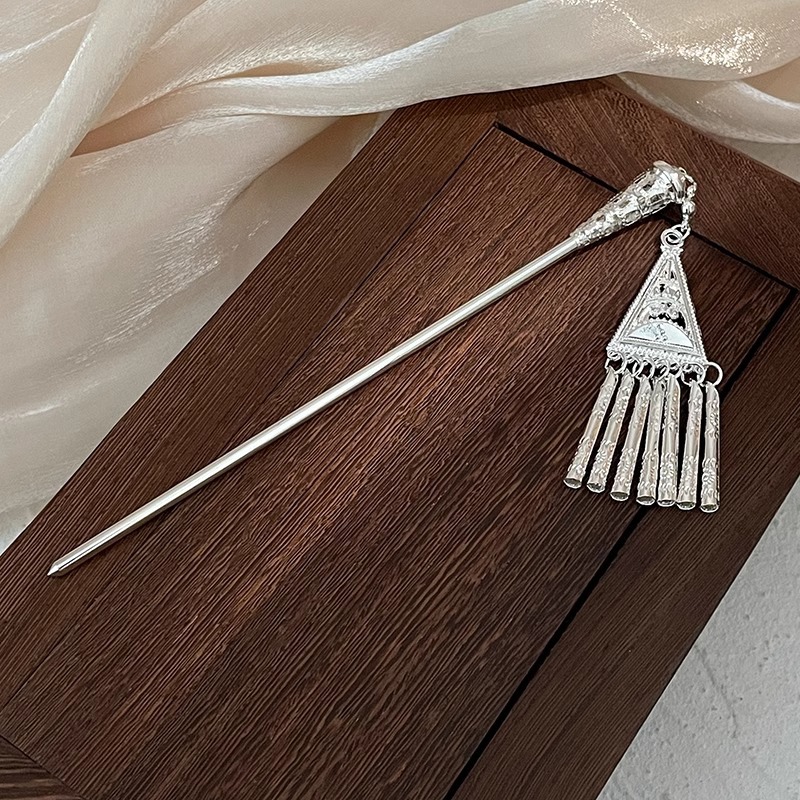 Nuevo estilo chino flange flores alfileres de cabello de alta calidad mujer cabeza trasera alfileres de cabello chino cheongsamos alfileres de cabello tocado