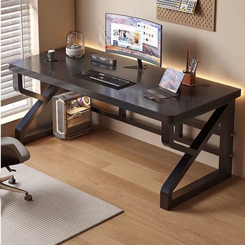 Modern Solid Wood Computer Desk Office Desktop Home Simple Bedroom Desk Office Desk Double Student Gaming Table Modern Solid Wood Computer Desk Office Desktop Home Simple Bedroom Desk Office Desk Double Student Gaming Table