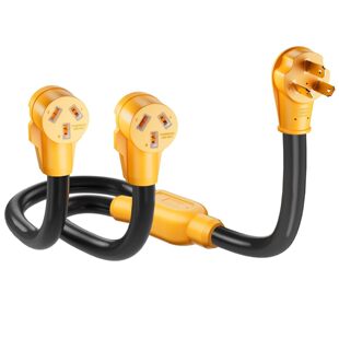Supply Amazon Hot Sale Same NEMA10-50P Tee 10-50R RV Tram Power Plug