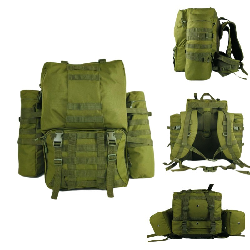 Deportes al aire libre personalizados bolsa de senderismo de escalada de gran capacidad bolsa de combate multifuncional mochila táctica resistente al desgaste para hombres