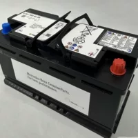 Подходит для Mercedes-Benz Din92-SMF 12 В 92 Ач автомобильный аккумулятор без обслуживания 92 А свинцово-кислотный аккумулятор AGM
