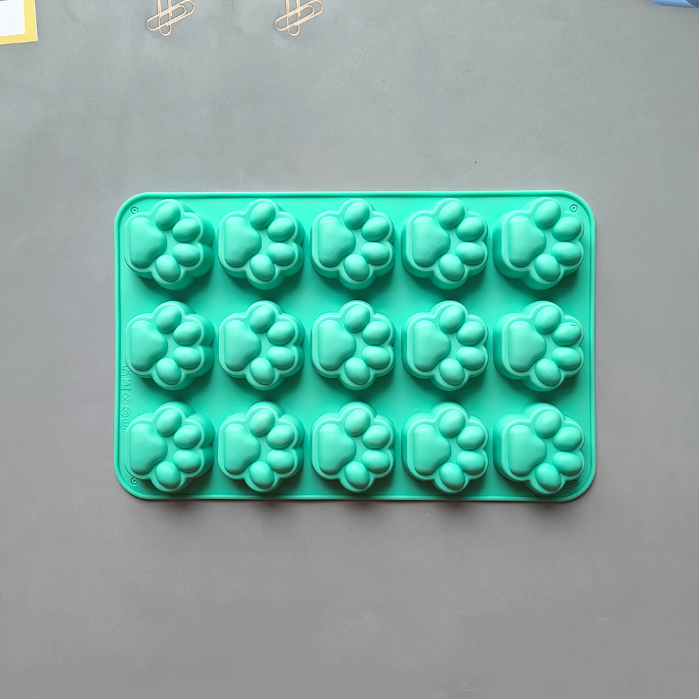 15 garras de gato 360 pastel molde de galletas heladas chocolate molde de pudín