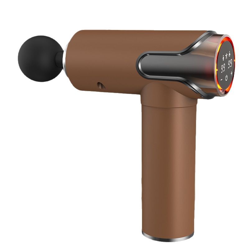 Nueva mini pistola de fascia personalizada, masajeador eléctrico de relajación muscular profesional, pistola de fascia silenciosa de vibración de múltiples velocidades